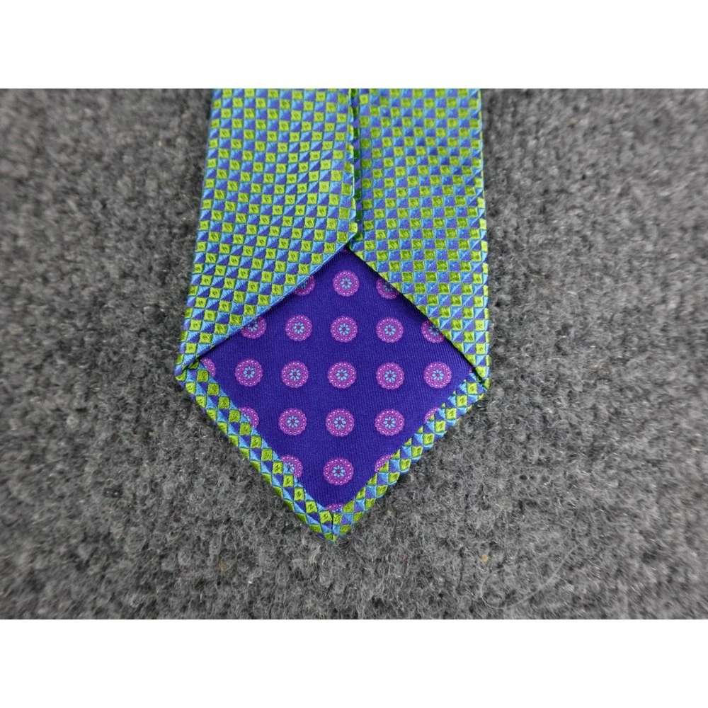 Ted Baker London Mens‎ Silk Geometric Pattern Necktie